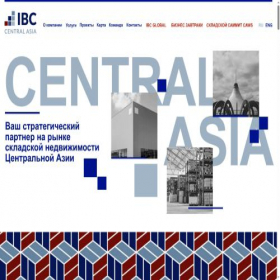 Скриншот главной страницы сайта ibc-group.kz