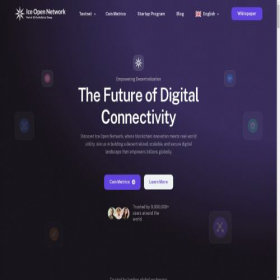 Скриншот главной страницы сайта ice.io