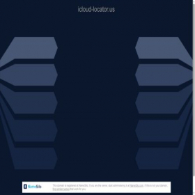 Скриншот главной страницы сайта icloud-locator.us