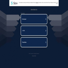 Скриншот главной страницы сайта ico.bmchain.io