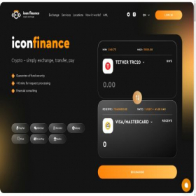 Скриншот главной страницы сайта icon.finance