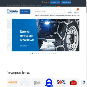 Скриншот главной страницы сайта ics38.ru