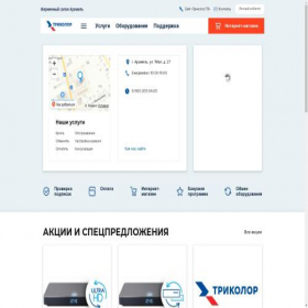 Скриншот главной страницы сайта idolisebgo.ru
