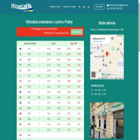 Скриншот главной страницы сайта iflowcash.com