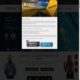 Скриншот главной страницы сайта ifxdeals.com