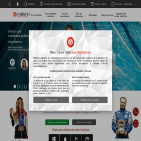 Скриншот главной страницы сайта ifxglobal.org