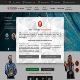 Скриншот главной страницы сайта ifxtrade.org