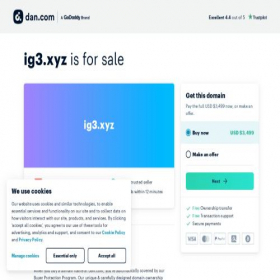 Скриншот главной страницы сайта ig3.xyz