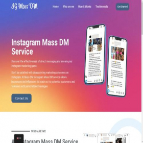 Скриншот главной страницы сайта igmassdm.com