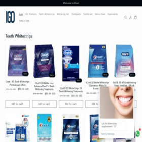 Скриншот главной страницы сайта igoaltrading.com