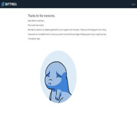 Скриншот главной страницы сайта ilinks.bittrex.com