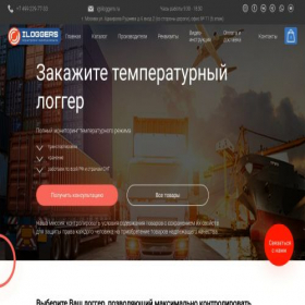 Скриншот главной страницы сайта iloggers.ru