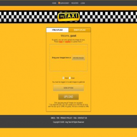 Скриншот главной страницы сайта imgtaxi.com