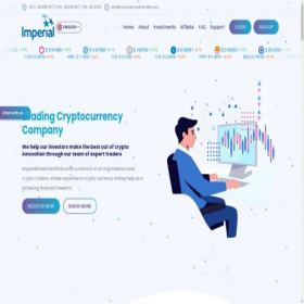 Скриншот главной страницы сайта imperialinvestmentltd.com