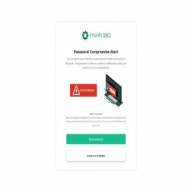 Скриншот главной страницы сайта imunify-alert.com