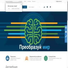 Скриншот главной страницы сайта in-server.ru
