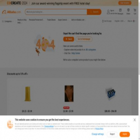 Скриншот главной страницы сайта in1002178044.trustpass.alibaba.com