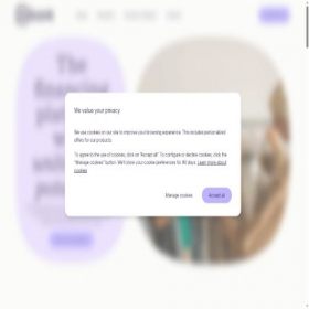Скриншот главной страницы сайта inbank.eu