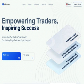 Скриншот главной страницы сайта inbordex.com