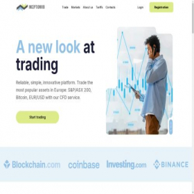 Скриншот главной страницы сайта inceptionvib.com