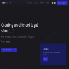 Скриншот главной страницы сайта incluence.net