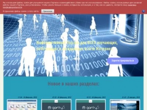 Скриншот главной страницы сайта inet4ik.ru