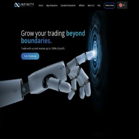 Скриншот главной страницы сайта infinityforexfunds.com