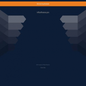 Скриншот главной страницы сайта influxfinance.pro