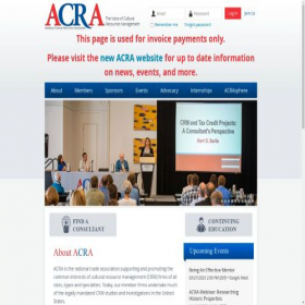 Скриншот главной страницы сайта info.acra-crm.org