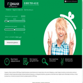 Скриншот главной страницы сайта info155.online