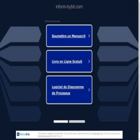 Скриншот главной страницы сайта inform-bybit.com