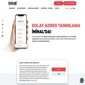 Скриншот главной страницы сайта ininal.com
