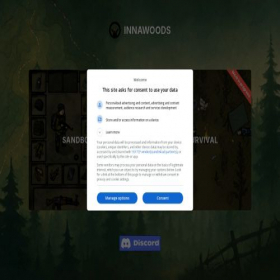 Скриншот главной страницы сайта innawoods.net