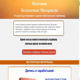 Скриншот главной страницы сайта insidebiznes.ru