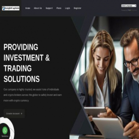 Скриншот главной страницы сайта insightcapitals.net