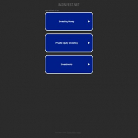 Скриншот главной страницы сайта insinvest.net