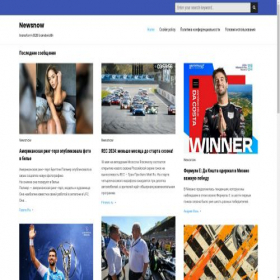 Скриншот главной страницы сайта insta-agencymodel.com