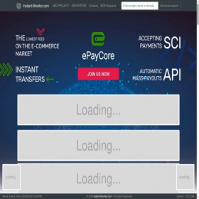 Скриншот главной страницы сайта instant-monitor.com