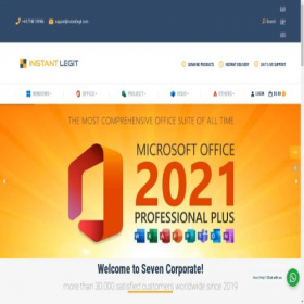 Скриншот главной страницы сайта instantlegit.com
