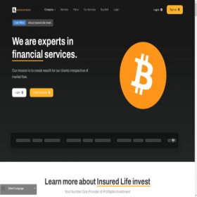 Скриншот главной страницы сайта insuredlifeinvest.ltd