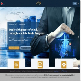 Скриншот главной страницы сайта int.legacyfx.com