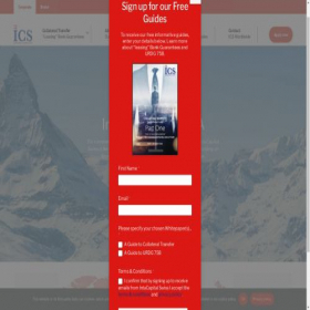 Скриншот главной страницы сайта intacapitalswiss.com