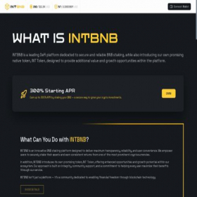 Скриншот главной страницы сайта intbnb.com