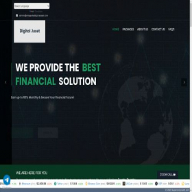 Скриншот главной страницы сайта integrateddigitalasset.com