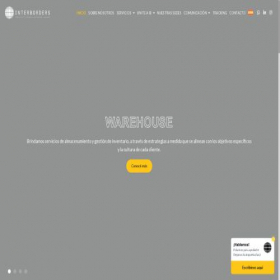 Скриншот главной страницы сайта interborders.com