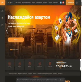 Скриншот главной страницы сайта interhime.ru