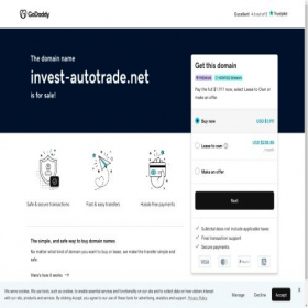 Скриншот главной страницы сайта invest-autotrade.net