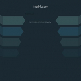 Скриншот главной страницы сайта invest-flow.one