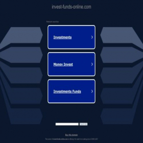 Скриншот главной страницы сайта invest-funds-online.com
