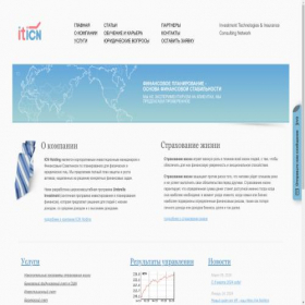 Скриншот главной страницы сайта invest-life.ru